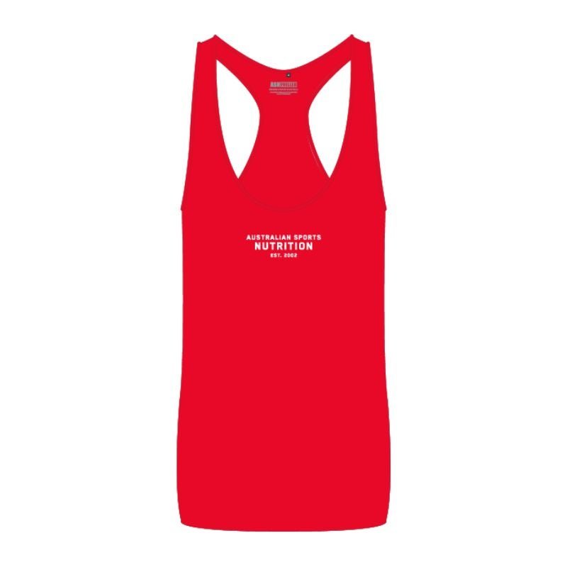 Australian Sports Nutrition Ringer Singlet Clothing and Apparel