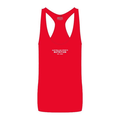 Australian Sports Nutrition Ringer Singlet Clothing and Apparel