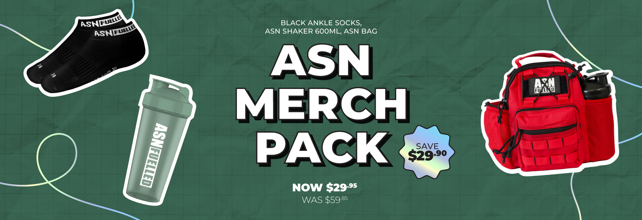 ASN Merch Pack - 50% OFF