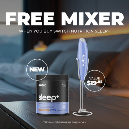 Buy any Switch Sleep+ get a FREE Hand Blender