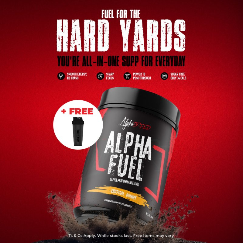 Buy AlphaFuel - Get a FREE ASN Gainer Shaker