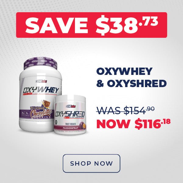 25% OFF OXYSHRED & OXYWHEY