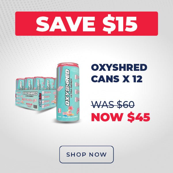 25% OFF OXYSHRED RTD CASE