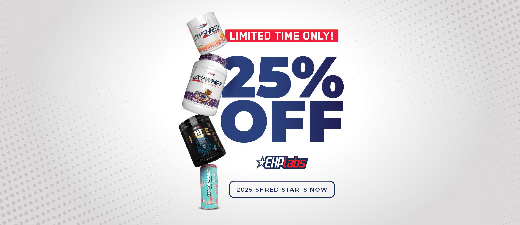 25% OFF EHP LABS