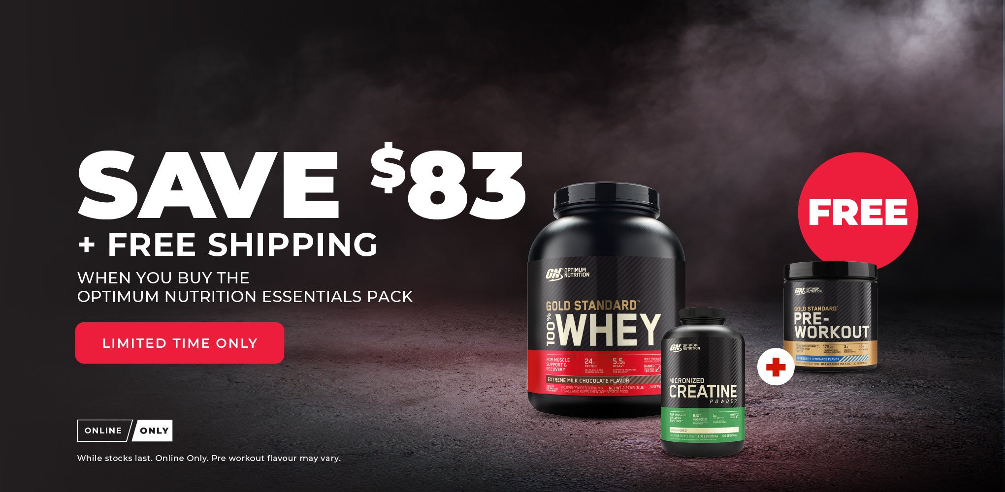 GSW + Creatine + Pre Save $83