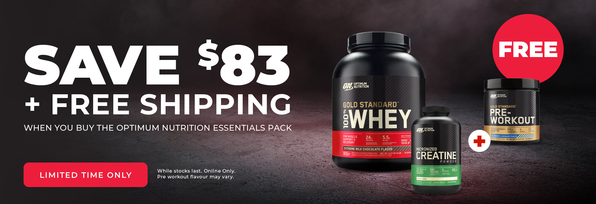 GSW + Creatine + Pre Save $83