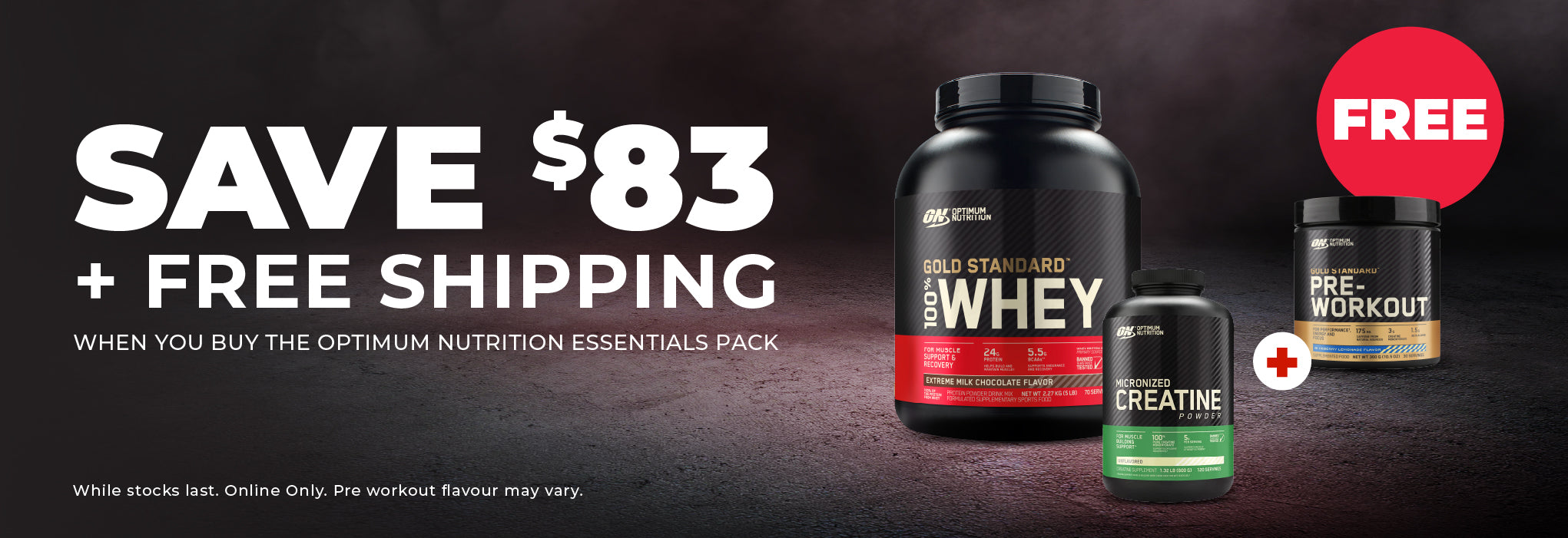 GSW + Creatine + Pre Save $83