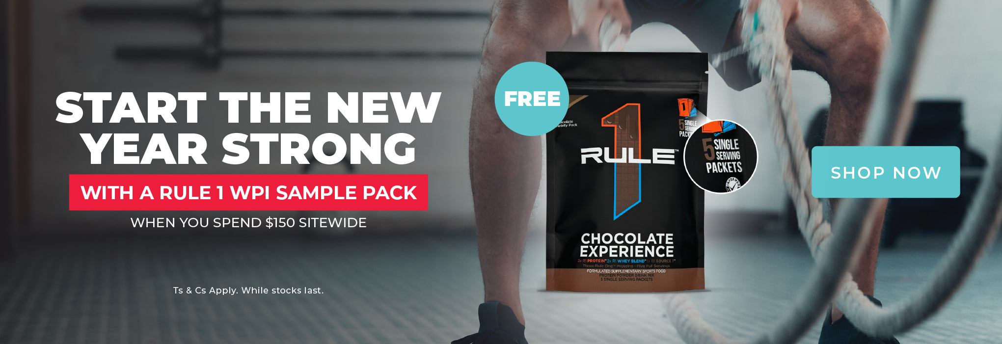 SAVE $50 when you buy GSW + Creatine bundle. Plus get a FREE Rule 1 sample pack