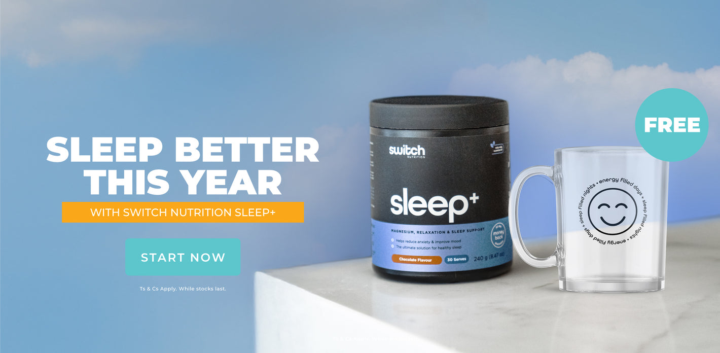 Sleep Better This Year. Buy any Sleep+ and Get a Free Mug