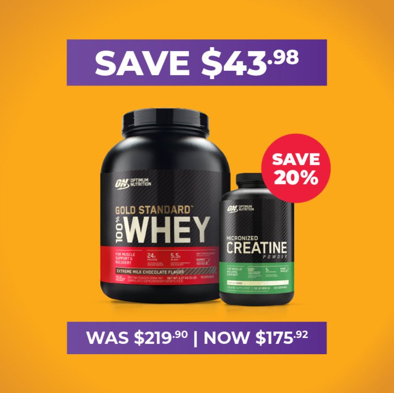 STACK AND SAVE - 20% OFF GSW + Creatine Bundle