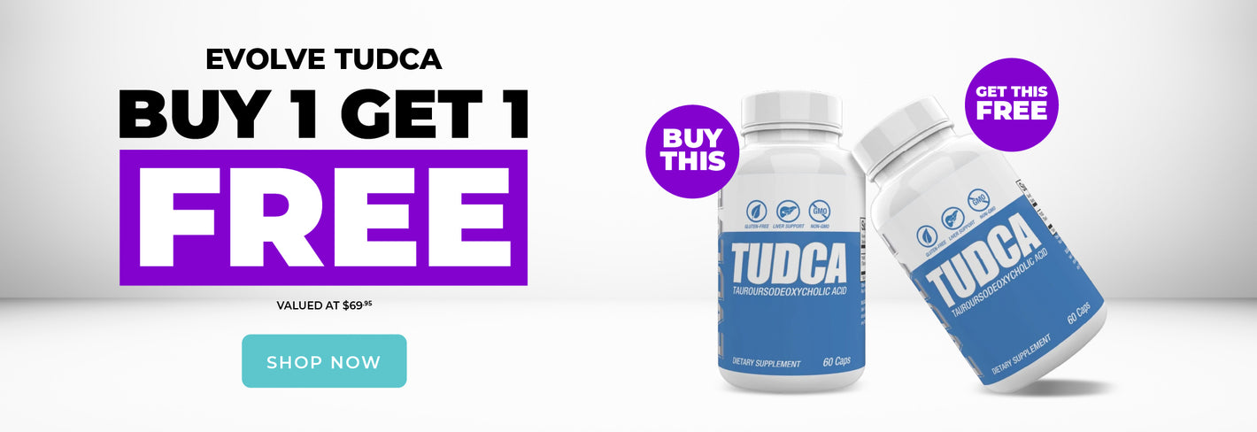 Evolve Tudca: Buy 1, Get 1 FREE