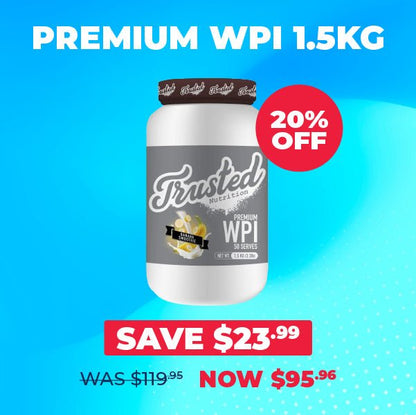 20% OFF Trusted Protein - 1.5kg WPI