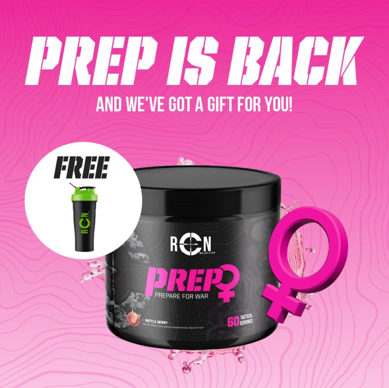 Prep is Back + FREE Shaker