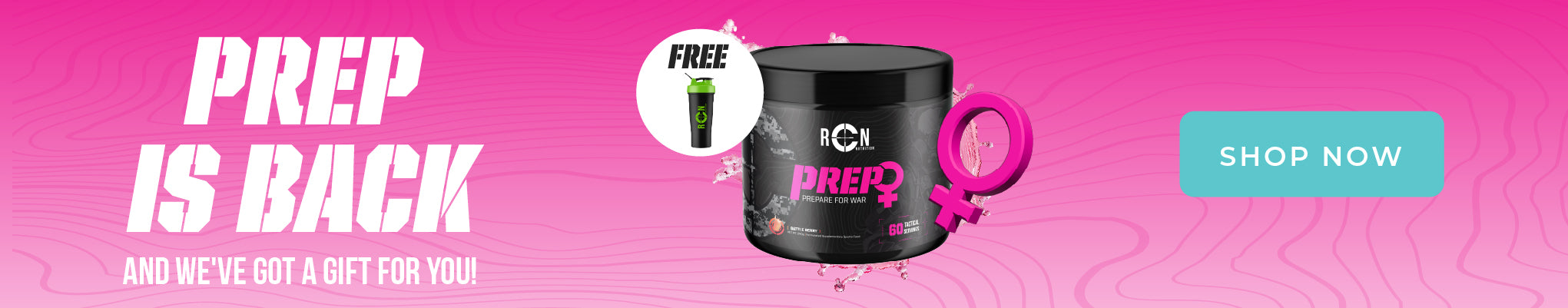 Prep is Back + FREE Shaker