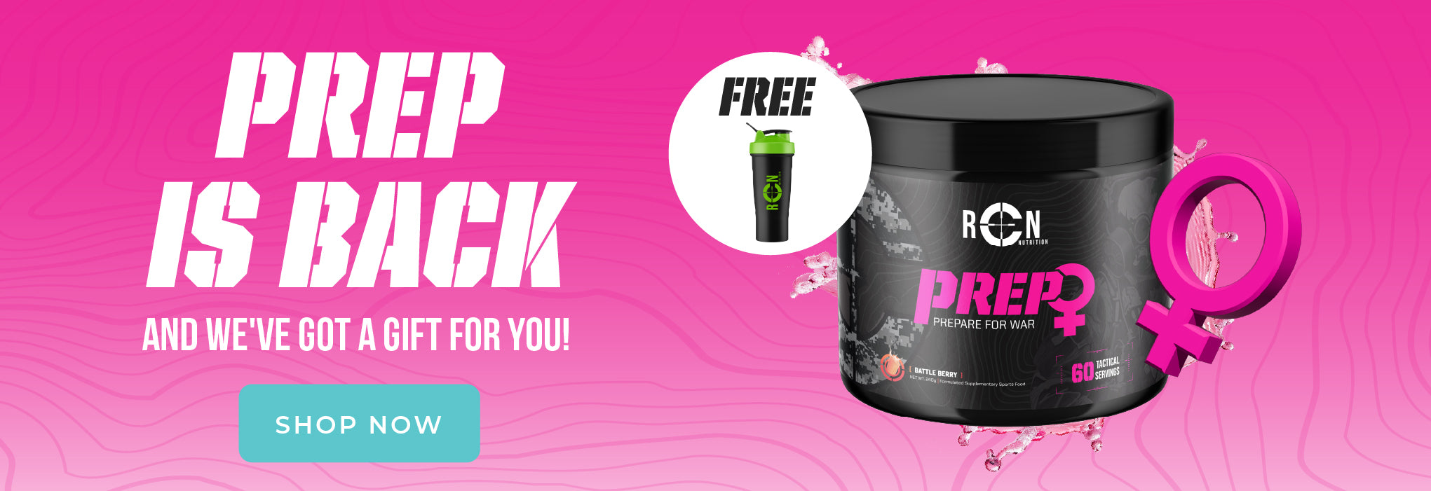 Prep is Back + FREE Shaker