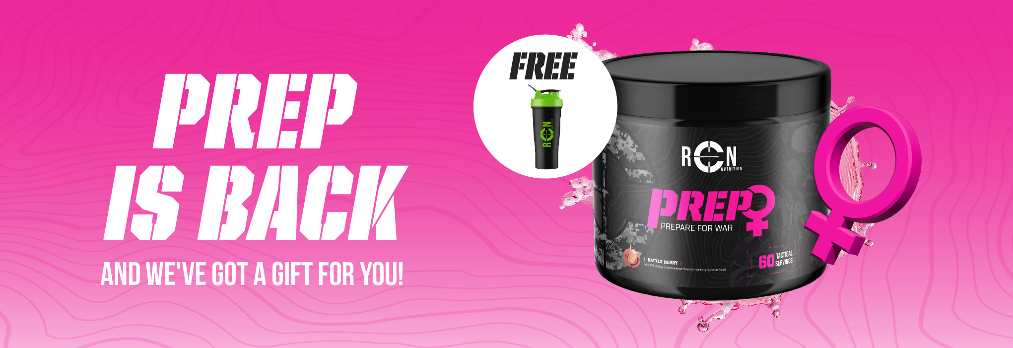 Prep is Back + FREE Shaker