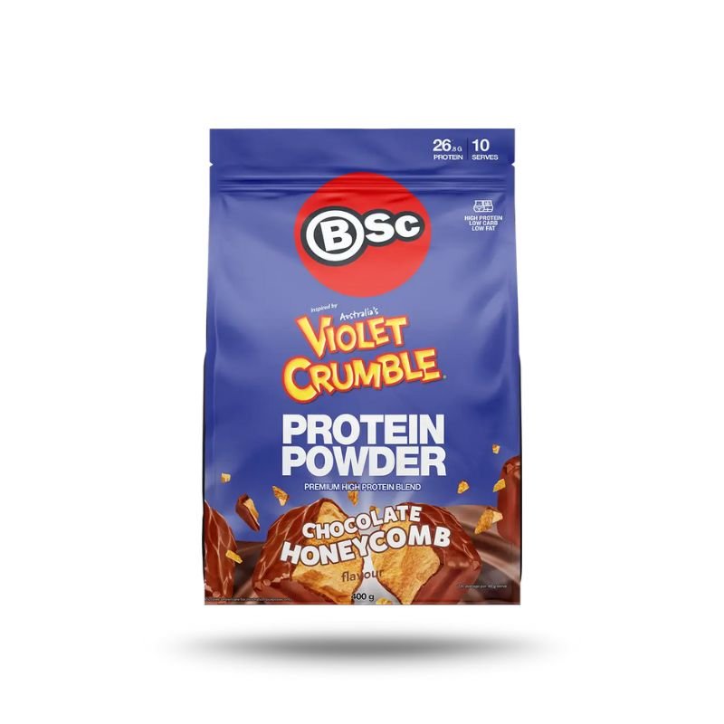 Body Science BSC Violet Crumble Protein Powder - Choc Honeycomb