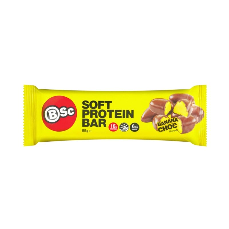 Body Science BSC Soft Protein Bar 55g - Banana Choc