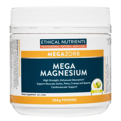 Ethical Nutrients Mega Magnesium Powder Vitamins and Health