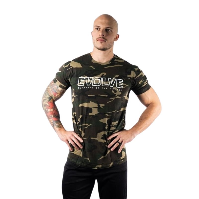 Evolve Camo Tee Shirt - Mens