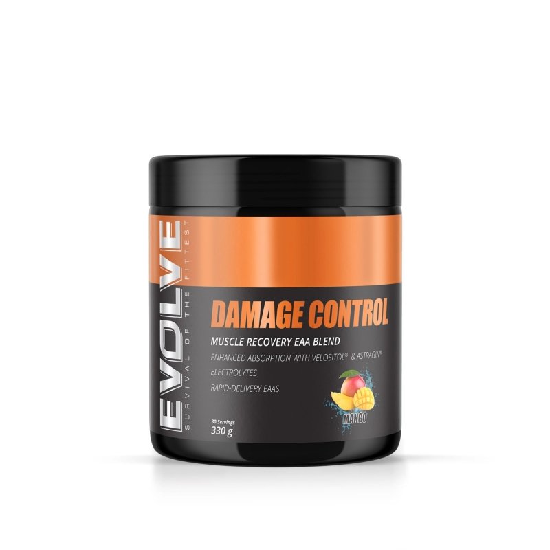 Evolve Damage Control + Electrolytes 30 serve Mango