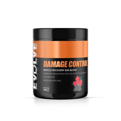 Evolve Damage Control + Electrolytes - Red Frog Raspberry