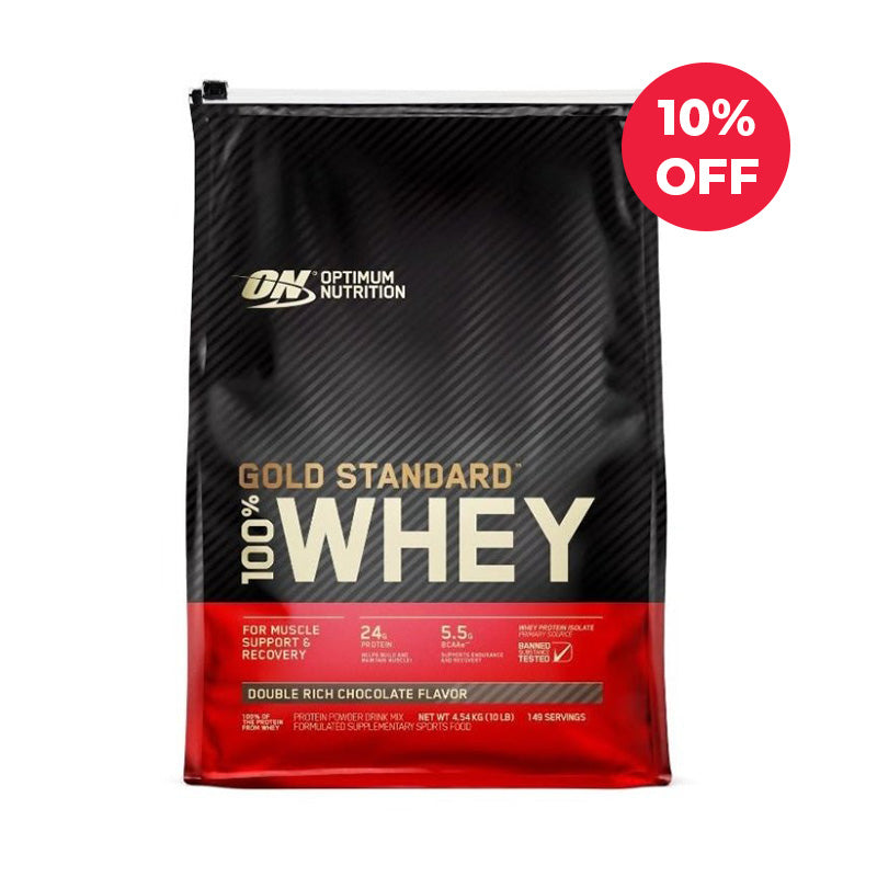 Gold Standard Whey 10LB + 10% OFF