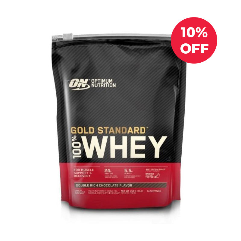 Gold Standard Whey 1LB + 10% OFF