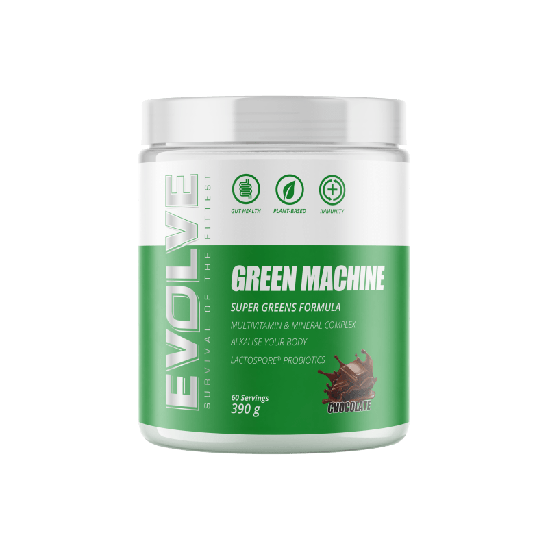 Evolve Green Machine Super Greens Formula - Chocolate