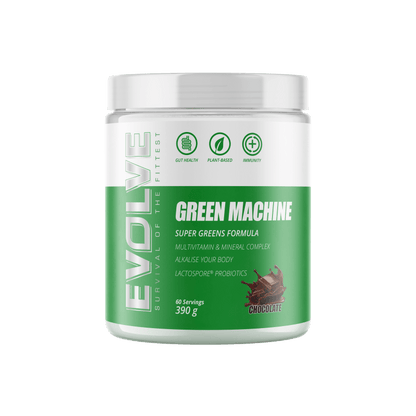 Evolve Green Machine Super Greens Formula - Chocolate