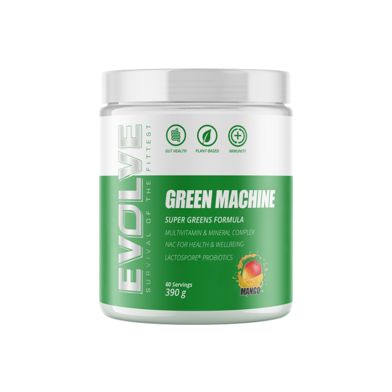 Evolve Green Machine Super Greens Formula - Mango