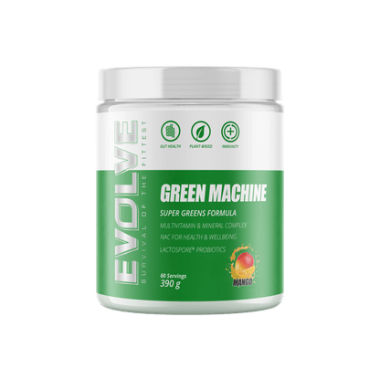 Evolve Green Machine Super Greens Formula - Mango