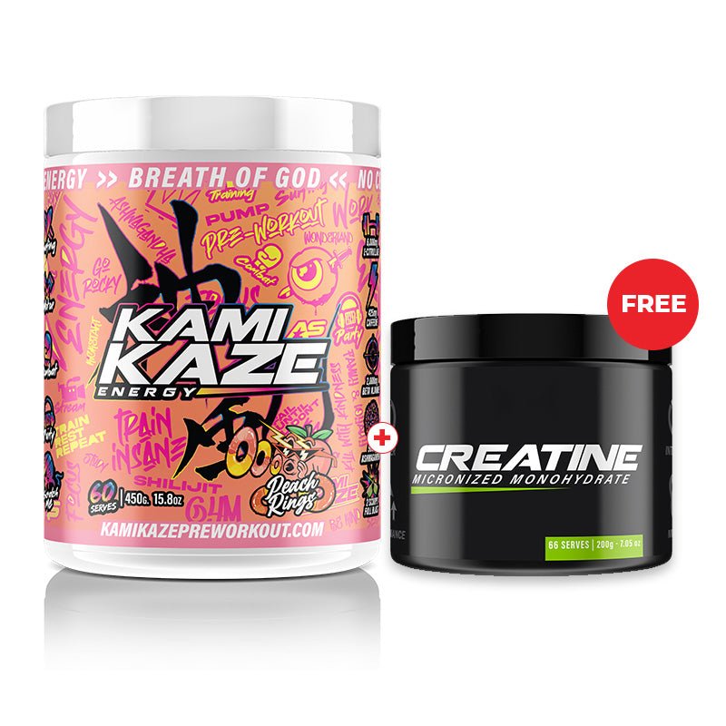 Kamikaze + Creatine - Peach Candy Rings