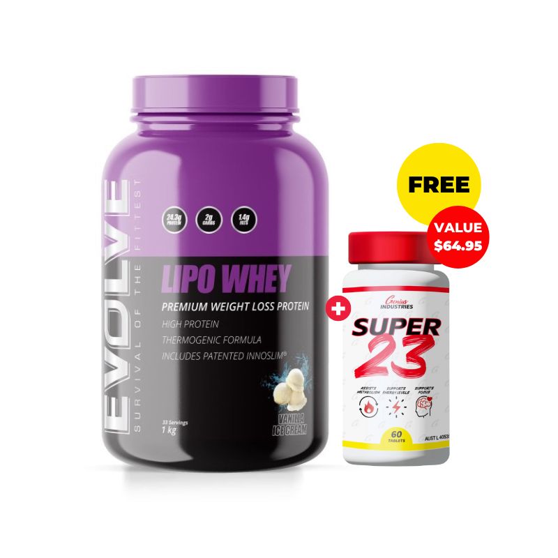 Lipo Whey + Super 23 - Vanilla 1kg