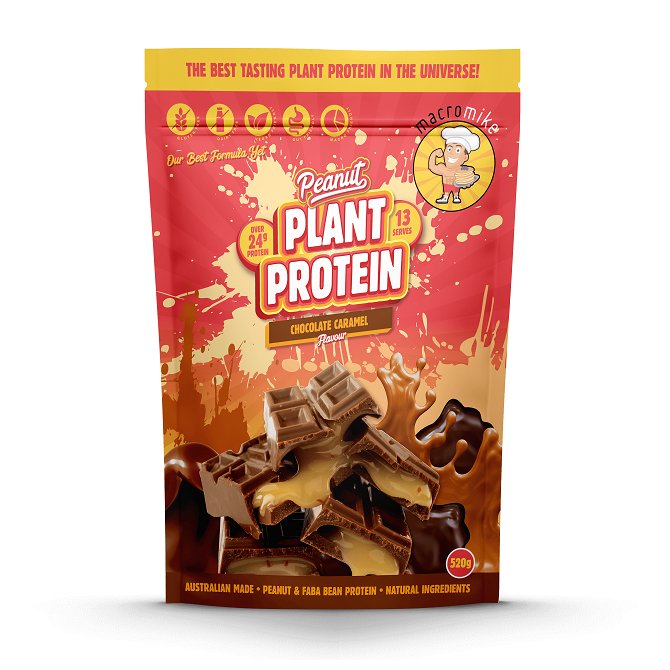 Macro Mike Peanut Protein Plant Powder