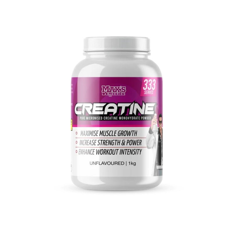 Maxs Supplements Lab Series Creatine Monohydrate 1kg