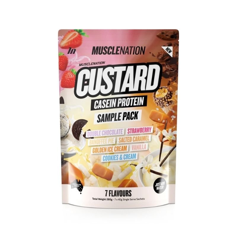 Muscle Nation Custard Sample Pack