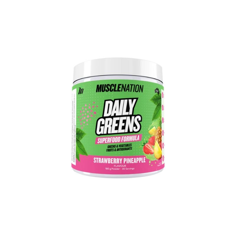 Muscle Nation Daily Greens - Strawberry Pineapple