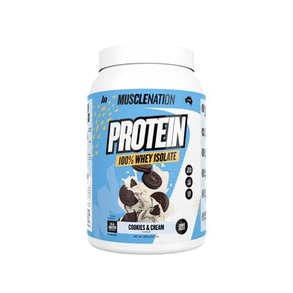 Muscle Nation Whey Protein Isolate - Cookies and Cream