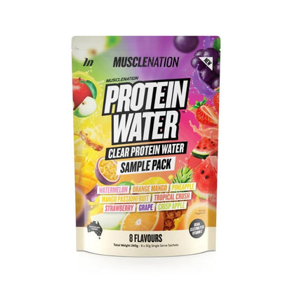 Muscle Nation Protein Water Sample Pack