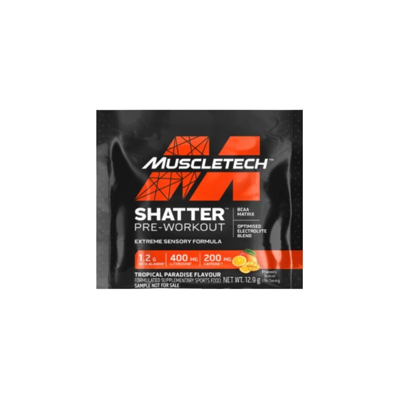 Muscletech Shatter Pre Workout Sample