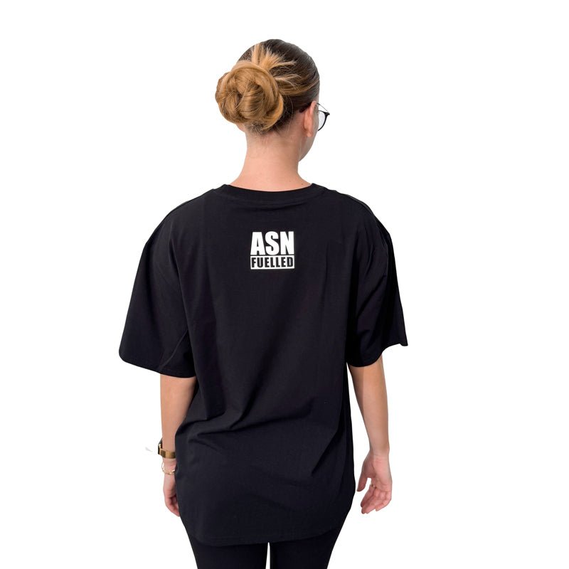 Black Tee White Logo