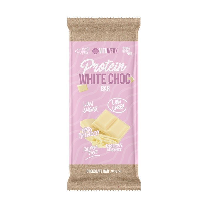 Vitawerx Block 100G White Choc