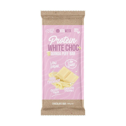 Vitawerx Block 100G White Choc