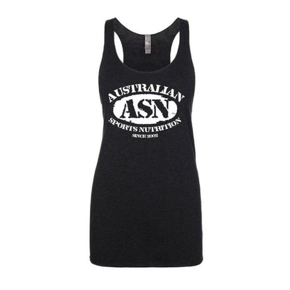 Australian Sports Nutrition Racer Back Singlet - Womens