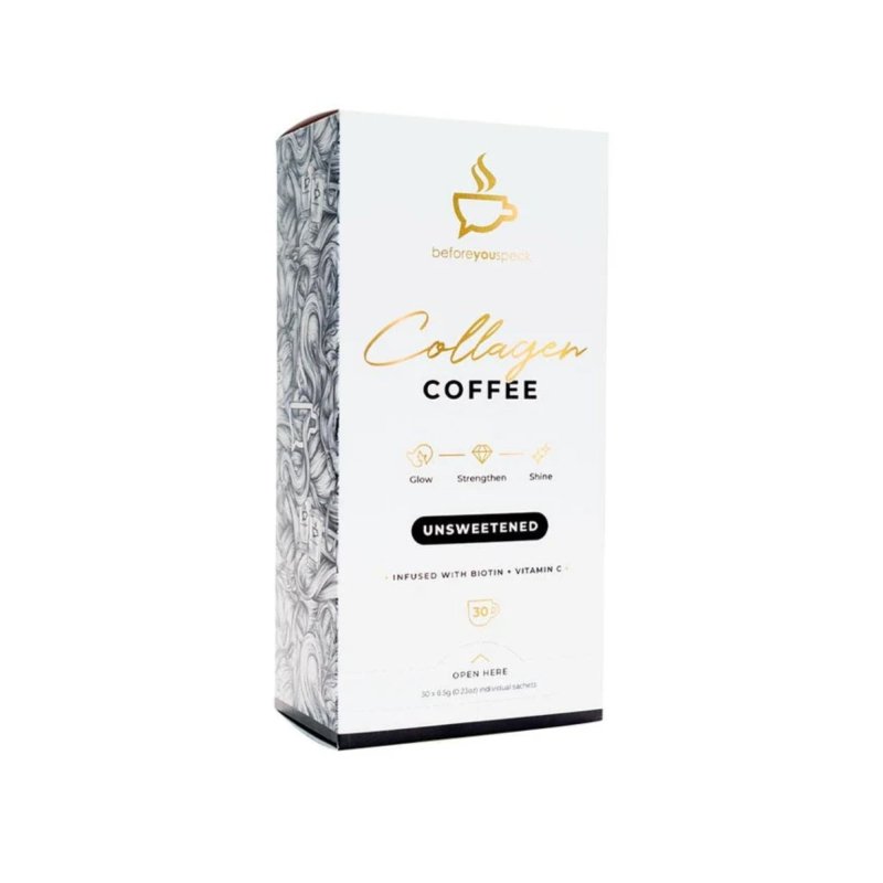 Before You Speak Collagen Coffee - 30 serve unsweetened