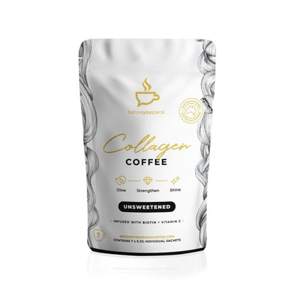 Before You Speak Collagen Coffee - Unsweetened 7 serve