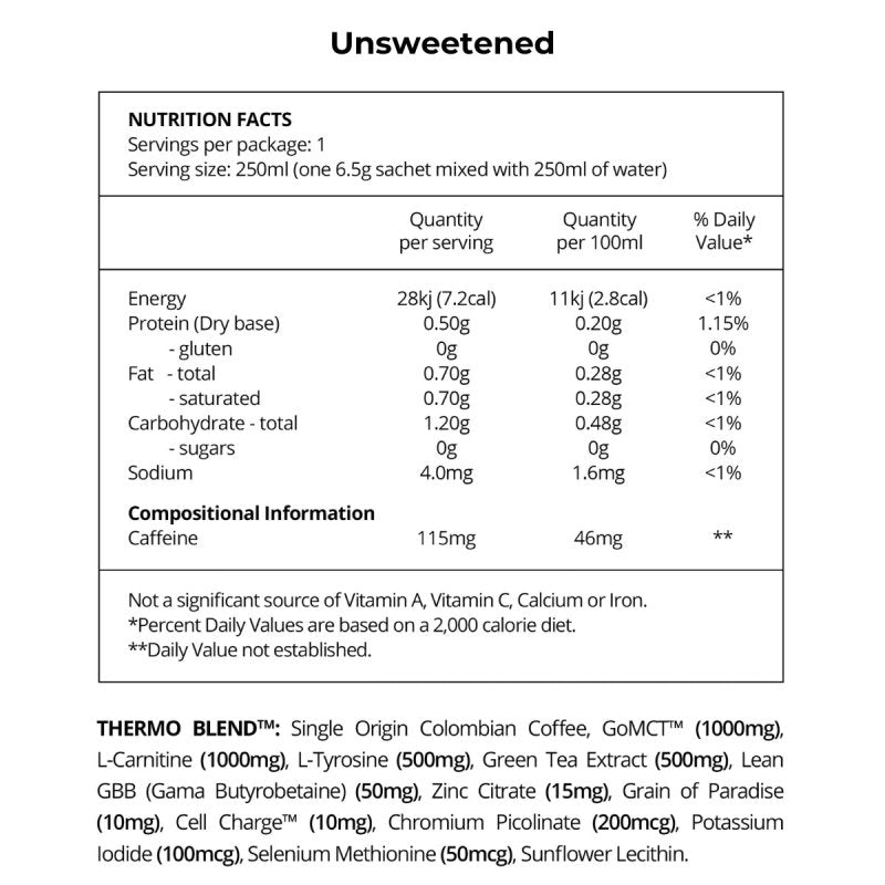 Before You Speak Thermo Coffee Unsweetened