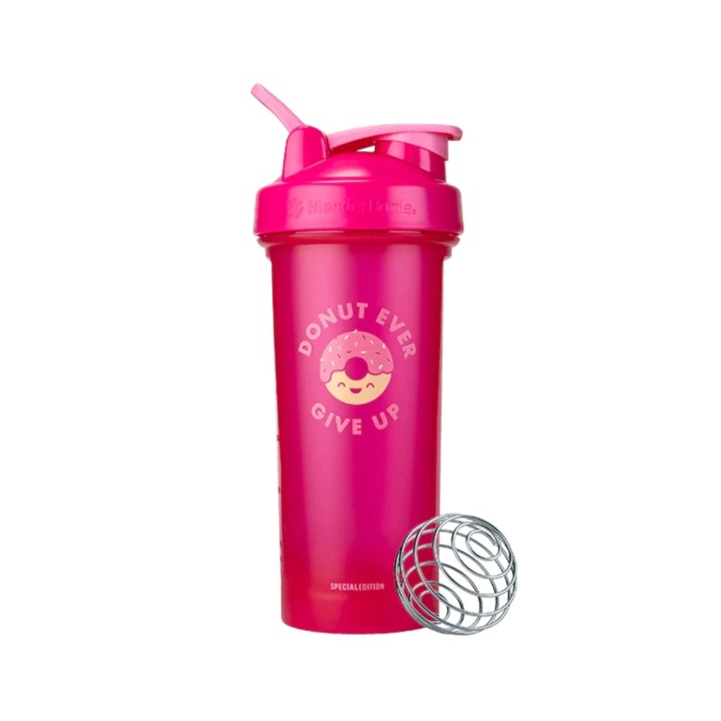 Blender Bottle Classic V2 Donut Ever Give Up Protein Shaker