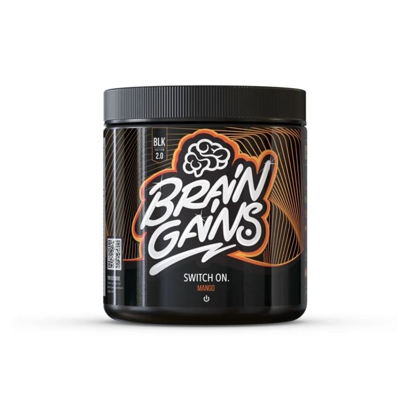 Brain Gains Switch On Black Performance Supplement